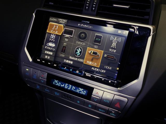 ランドクルーザープラド TX Lパッケージ マットブラックエディション 2800ディーゼル 3列7人乗り 電動黒革シート サンルーフ アルパインBIGナビ 後席モニターX2機 アルパインデジタルミラー(36枚目)