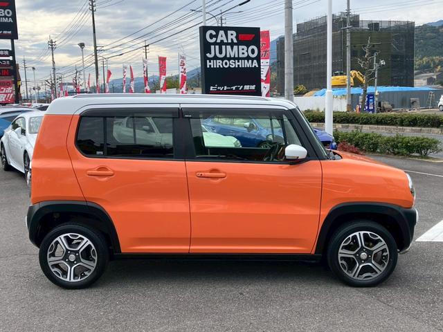 ハスラー Ｘ　純正ナビ　バックカメラ　ＥＴＣ　スマートキー　スズキセーフティ　シートヒーター　純正アルミホイール　ワンセグ　Ｂｌｕｅｔｏｏｔｈ　アイドリングストップ　ＨＩＤヘッドライト　フォグライト（8枚目）