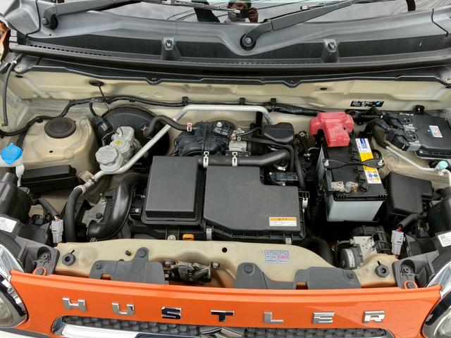 ハスラー Ｘ　純正ナビ　バックカメラ　ＥＴＣ　スマートキー　スズキセーフティ　シートヒーター　純正アルミホイール　ワンセグ　Ｂｌｕｅｔｏｏｔｈ　アイドリングストップ　ＨＩＤヘッドライト　フォグライト（48枚目）