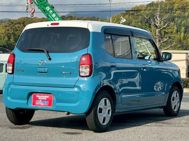 キャロル ハイブリッドGX 純正アルミ タイヤ付き ヘッドライトLED ツートンオプションカラー ETC 社外ディスプレイオーディオ スズキセーフティーサポート オートエアコン(2枚目)