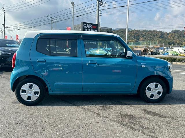 キャロル ハイブリッドGX 純正アルミ タイヤ付き ヘッドライトLED ツートンオプションカラー ETC 社外ディスプレイオーディオ スズキセーフティーサポート オートエアコン(3枚目)