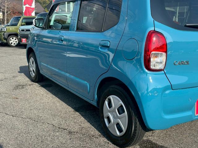 キャロル ハイブリッドGX 純正アルミ タイヤ付き ヘッドライトLED ツートンオプションカラー ETC 社外ディスプレイオーディオ スズキセーフティーサポート オートエアコン(7枚目)