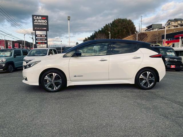 リーフ G 純正ニッサンコネクトナビ/プロパイロット/2トーンルーフ/純正17インチナビ/インテリジェントルームミラー(8枚目)