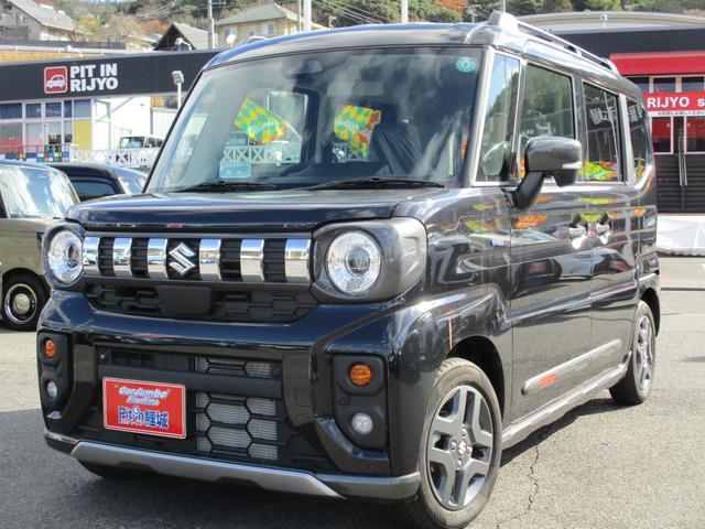 スペーシアギア ハイブリッドＸＺ　両側Ｐスライドドア　クリアランスソナー　ルーフレール　ヘッドアップディスプレイ　両席シートヒーター　ハンドルヒーター　ＬＥＤライト　クルーズコントロール　レーダーブレーキ　オーディオレス（2枚目）