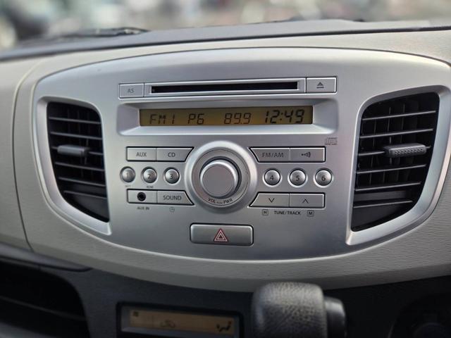 ワゴンＲ ＦＸ　純正ＣＤデッキ　アイドリングストップ　シートヒーター　キーレス（12枚目）