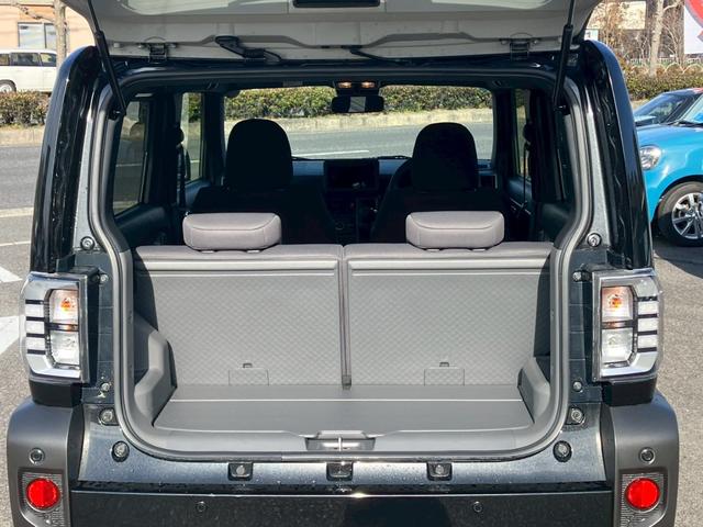 タフト Ｇ　クロムベンチャー　未使用車　スマートアシスト３　パノラミックビューモニター　コーナーセンサー　ステアリングスイッチ　クルーズコントロール　サイドエアバック　アイドリングストップ　純正アルミホイール　ガラスルーフ（28枚目）