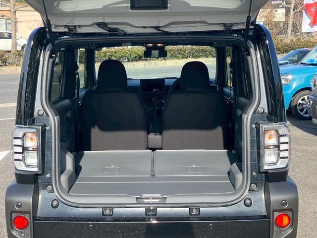 タフト Ｇ　クロムベンチャー　未使用車　スマートアシスト３　パノラミックビューモニター　コーナーセンサー　ステアリングスイッチ　クルーズコントロール　サイドエアバック　アイドリングストップ　純正アルミホイール　ガラスルーフ（29枚目）