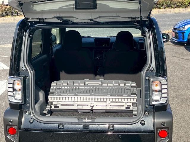 タフト Ｇ　クロムベンチャー　未使用車　スマートアシスト３　パノラミックビューモニター　コーナーセンサー　ステアリングスイッチ　クルーズコントロール　サイドエアバック　アイドリングストップ　純正アルミホイール　ガラスルーフ（30枚目）