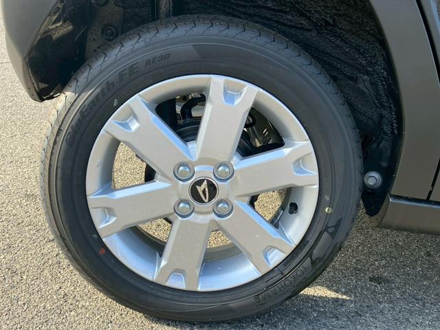 タフト Ｇ　クロムベンチャー　未使用車　スマートアシスト３　パノラミックビューモニター　コーナーセンサー　ステアリングスイッチ　クルーズコントロール　サイドエアバック　アイドリングストップ　純正アルミホイール　ガラスルーフ（51枚目）