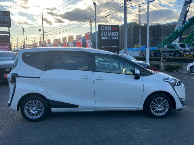 シエンタ Ｇ　純正ナビ　フルセグＴＶ　ＤＶＤ　Ｂｌｕｅｔｏｏｔｈ　バックカメラ　社外アルミホイール　両側パワースライドドア　ＥＴＣ　ステアリングスイッチ（6枚目）