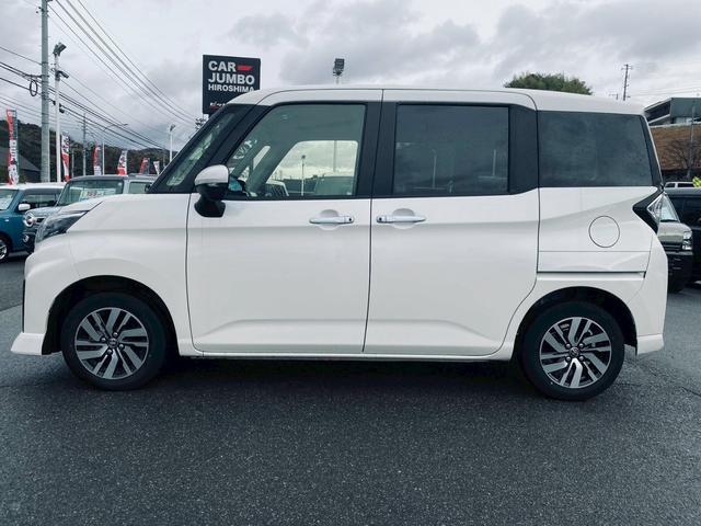 ルーミー カスタムＧ　純正９インチディスプレイオーディオ／パノラミックビューモニター／スマートアシスト／両側電動スライドドア／電子パーキングブレーキ／フルセグＴＶ／ワンオーナー／ＥＴＣ／スペアキー／ヘッドライトＬＥＤ（20枚目）