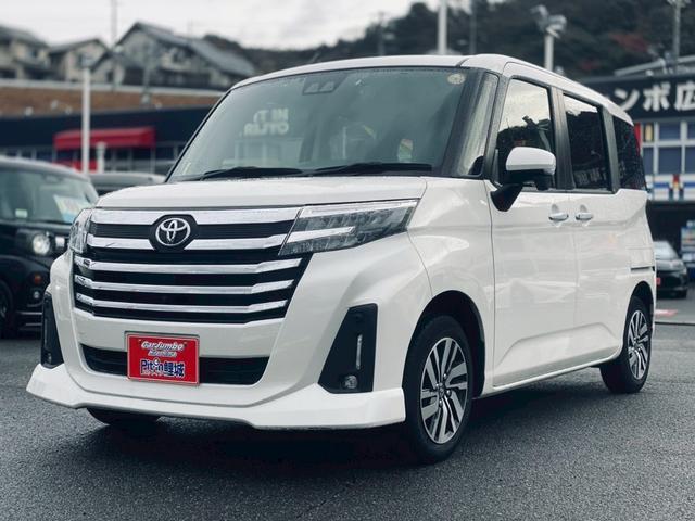 ルーミー カスタムＧ　純正９インチディスプレイオーディオ／パノラミックビューモニター／スマートアシスト／両側電動スライドドア／電子パーキングブレーキ／フルセグＴＶ／ワンオーナー／ＥＴＣ／スペアキー／ヘッドライトＬＥＤ（21枚目）