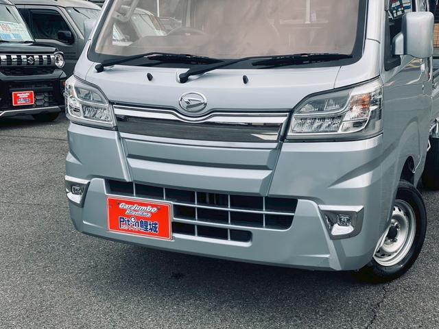 ハイゼットトラック ジャンボＳＡＩＩＩｔ　社外ディスプレイオーディオ／ＥＴＣ／ワンオーナー／ヘッドライトＬＥＤ／スマートアシスト／４ＷＤ／キーレスエントリー／レザー調シートカバー／５ＭＴ／マニュアルエアコン／パワーウィンドウ（10枚目）