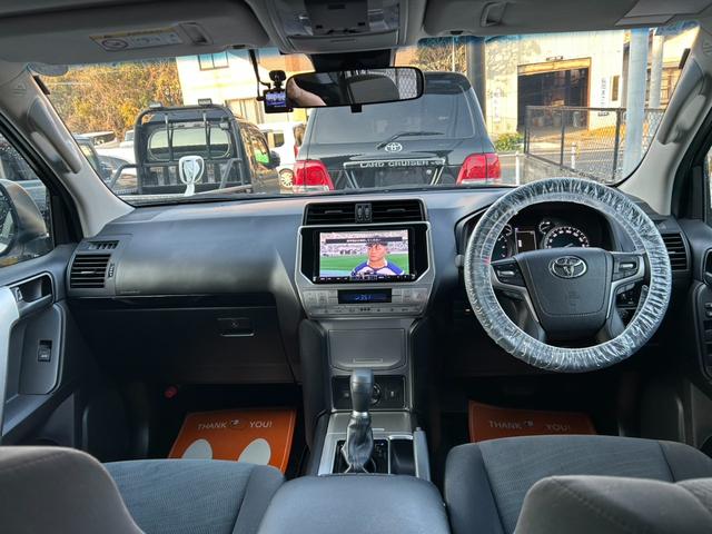 ランドクルーザープラド TX アルパインナビ・バックカメラ・Bluetooth接続・DVD再生・クルーズコントロール・LEDヘッドライト・LEDフォグ・オートマチックハイビーム・ドラレコ前後・ETC(16枚目)