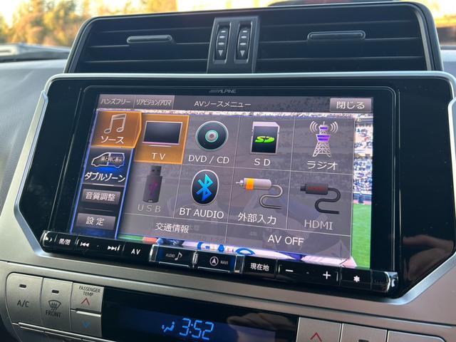 ランドクルーザープラド TX アルパインナビ・バックカメラ・Bluetooth接続・DVD再生・クルーズコントロール・LEDヘッドライト・LEDフォグ・オートマチックハイビーム・ドラレコ前後・ETC(19枚目)
