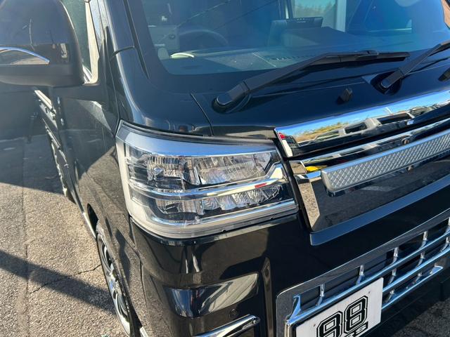 ハイゼットトラック ジャンボエクストラ　社外ナビ・バックカメラ・ＬＥＤヘッドライト・ＬＥＤフォグランプ・社外エアロ・社外１６インチホイール・社外テールランプ・メッキパーツ・ドレイブレコーダー・レーダー・ＥＴＣ・電格ミラー！！（10枚目）