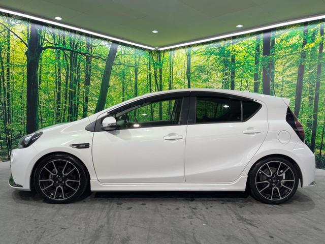 アクア G G’s バックカメラ 衝突被害軽減システム ハーフレザーシート ドラレコ LEDヘッド ビルトインETC オートライト オートエアコン 純正17インチアルミ Bluetooth CD DVD再生 フルセグ(16枚目)