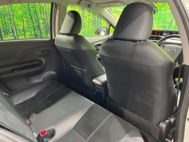 アクア G G’s バックカメラ 衝突被害軽減システム ハーフレザーシート ドラレコ LEDヘッド ビルトインETC オートライト オートエアコン 純正17インチアルミ Bluetooth CD DVD再生 フルセグ(25枚目)