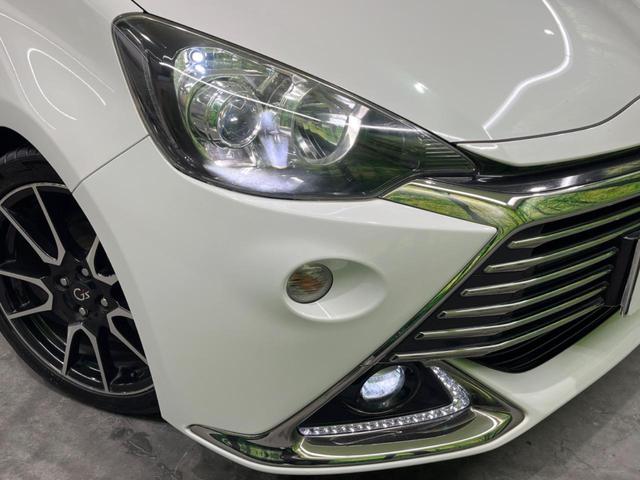 アクア G G’s バックカメラ 衝突被害軽減システム ハーフレザーシート ドラレコ LEDヘッド ビルトインETC オートライト オートエアコン 純正17インチアルミ Bluetooth CD DVD再生 フルセグ(45枚目)