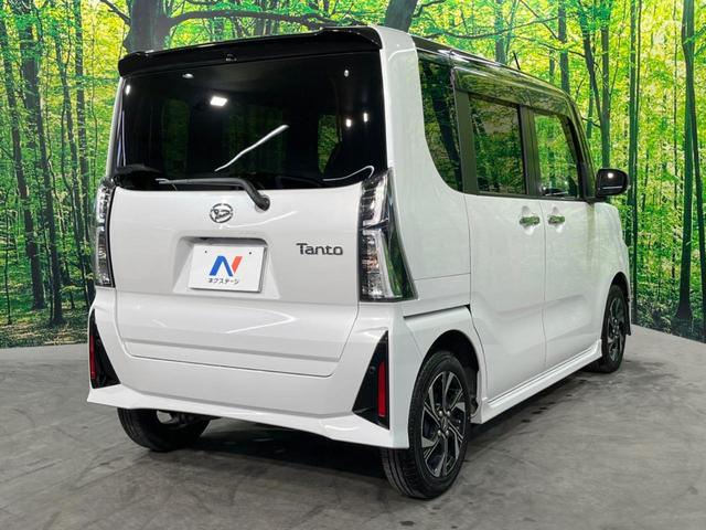 タント カスタムX 両側電動ドア 純正SDナビ 全周囲カメラ 衝突被害軽減システム ハーフレザーシート ドラレコ LEDヘッド ビルトインETC オートハイビーム オートライト オートエアコン 純正14インチアルミ(30枚目)