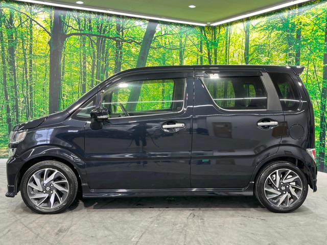 ワゴンR ハイブリッドFZ リミテッド SDナビ 全周囲カメラ 衝突被害軽減システム ドラレコ スマートキー LEDヘッド ETC オートライト オートエアコン 純正15インチアルミ Bluetooth CD DVD再生 フルセグ(32枚目)