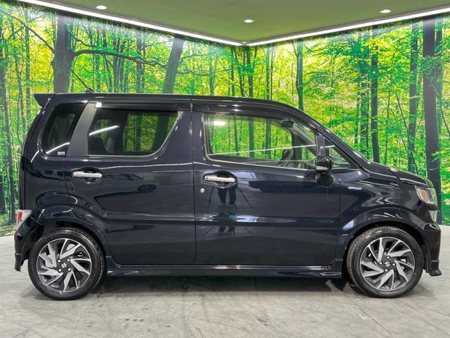 ワゴンR ハイブリッドFZ リミテッド SDナビ 全周囲カメラ 衝突被害軽減システム ドラレコ スマートキー LEDヘッド ETC オートライト オートエアコン 純正15インチアルミ Bluetooth CD DVD再生 フルセグ(33枚目)