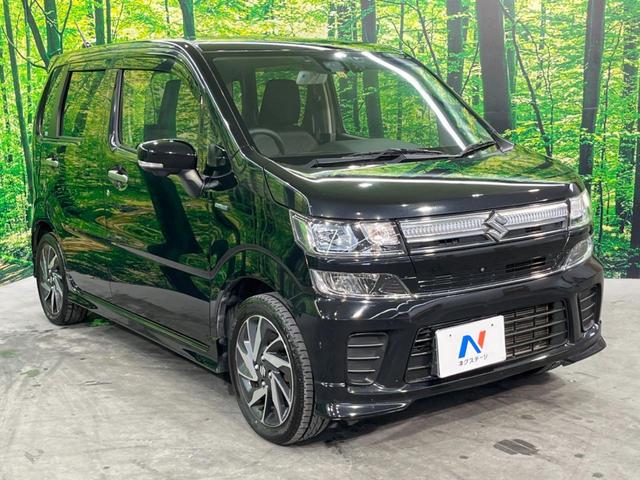 ワゴンR ハイブリッドFZ リミテッド SDナビ 全周囲カメラ 衝突被害軽減システム ドラレコ スマートキー LEDヘッド ETC オートライト オートエアコン 純正15インチアルミ Bluetooth CD DVD再生 フルセグ(45枚目)