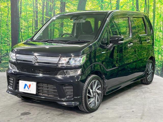 ワゴンR ハイブリッドFZ リミテッド SDナビ 全周囲カメラ 衝突被害軽減システム ドラレコ スマートキー LEDヘッド ETC オートライト オートエアコン 純正15インチアルミ Bluetooth CD DVD再生 フルセグ(46枚目)