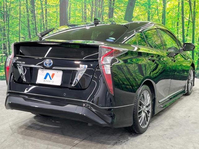 プリウス Sセーフティプラス SDナビ バックカメラ 衝突被害軽減システム コーナーセンサー スマートキー LEDヘッド ビルトインETC オートライト オートエアコン Bluetooth CD DVD再生 フルセグ(18枚目)