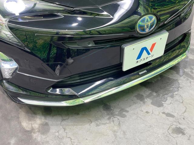 プリウス Sセーフティプラス SDナビ バックカメラ 衝突被害軽減システム コーナーセンサー スマートキー LEDヘッド ビルトインETC オートライト オートエアコン Bluetooth CD DVD再生 フルセグ(25枚目)