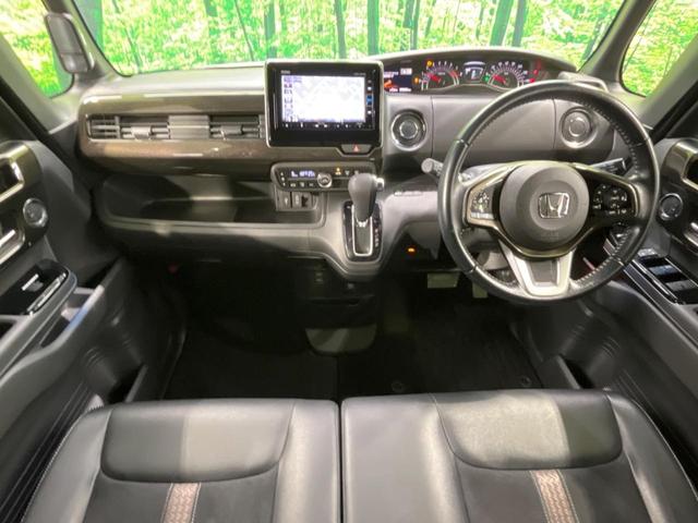 N-BOXカスタム G・Lターボホンダセンシング 両側電動ドア バックカメラ レーダークルーズ ハーフレザーシート ドラレコ コーナーセンサー スマートキー LEDヘッド ビルトインETC オートライト デュアルエアコン Bluetooth CD(2枚目)