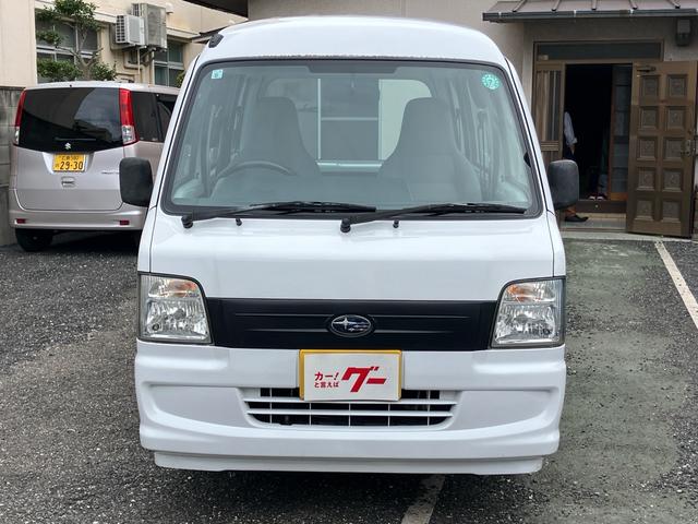 サンバーバン VB 2WD オートマ車 エアコン パワステ ラジオ 運転席エアバッグ ヘッドライトレベライザー 積載量350kg(2枚目)