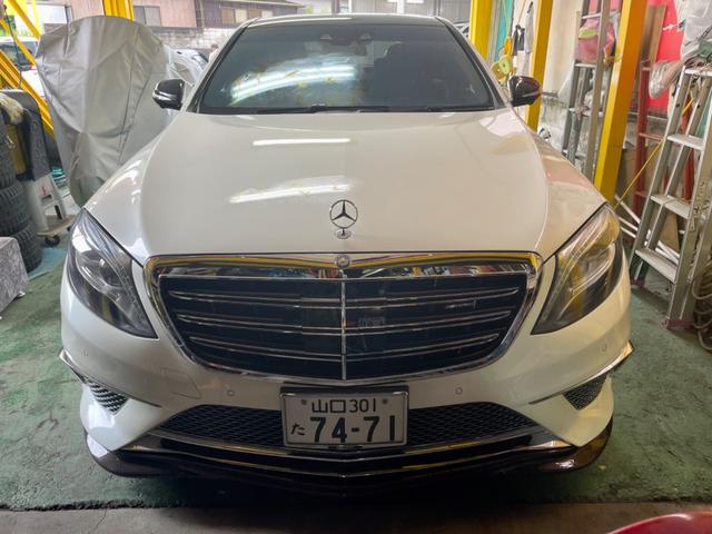 Ｓ６３　ＡＭＧロング　ナビ　クリアランスソナー　オートクルーズコントロール　レーンアシスト　ＡＴ　サンルーフ　オートライト　スマートキー　アルミホイール　革シート　パワーシート　盗難防止システム　ＡＢＳ　エアコン(13枚目)