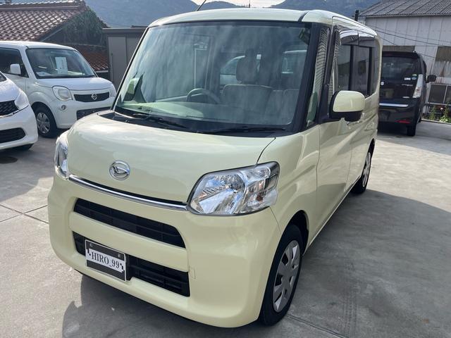 タント Ｘ　スマートキー　プッシュスタート　ナビ・フルセグＴＶ　左電動スライドドア　ＥＴＣ　禁煙車　新品バッテリー　エコアイドル　オートライト　ＵＶカットガラス　盗難防止システム　衝突安全ボディ（3枚目）