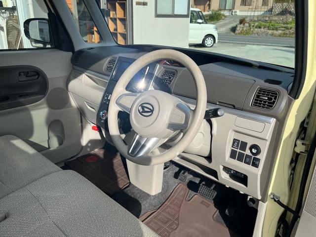 タント Ｘ　スマートキー　プッシュスタート　ナビ・フルセグＴＶ　左電動スライドドア　ＥＴＣ　禁煙車　新品バッテリー　エコアイドル　オートライト　ＵＶカットガラス　盗難防止システム　衝突安全ボディ（6枚目）