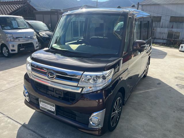 タント カスタムＲＳ　ＳＡ　ターボ　スマートキー　プッシュスタート　ナビ・フルセグＴＶ　Ｂｌｕｅｔｏｏｔｈ　ＵＳＢ端子　両側電動スライドドア　禁煙車　ＬＥＤヘッドライト　純正１５インチＡＷ　スマアシ　エコアイドル（3枚目）