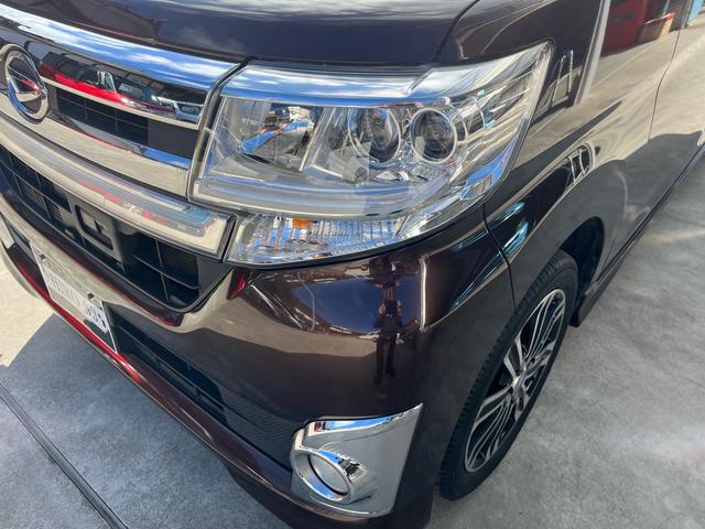 タント カスタムＲＳ　ＳＡ　ターボ　スマートキー　プッシュスタート　ナビ・フルセグＴＶ　Ｂｌｕｅｔｏｏｔｈ　ＵＳＢ端子　両側電動スライドドア　禁煙車　ＬＥＤヘッドライト　純正１５インチＡＷ　スマアシ　エコアイドル（19枚目）