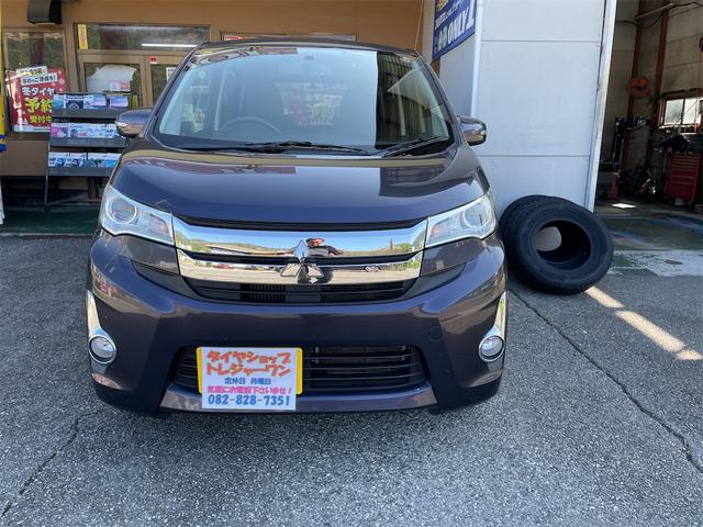 ｅＫカスタム Ｔ　ターボ　ＥＴＣ　ドラレコ前後　バックカメラ（ミラー）　ナビ　ＤＶＤ　Ｂｌｕｅｔｏｏｔｈオーディオ　　ＣＶＴオイル　ストレーナ交換（2枚目）