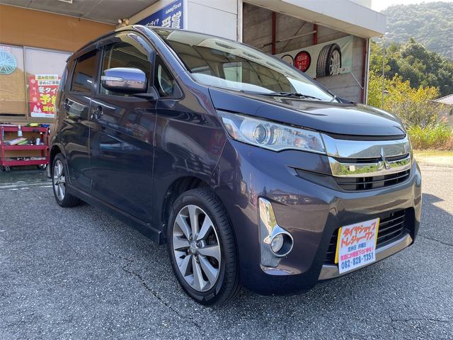 ｅＫカスタム Ｔ　ターボ　ＥＴＣ　ドラレコ前後　バックカメラ（ミラー）　ナビ　ＤＶＤ　Ｂｌｕｅｔｏｏｔｈオーディオ　　ＣＶＴオイル　ストレーナ交換（6枚目）