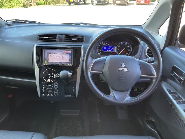 ｅＫカスタム Ｔ　ターボ　ＥＴＣ　ドラレコ前後　バックカメラ（ミラー）　ナビ　ＤＶＤ　Ｂｌｕｅｔｏｏｔｈオーディオ　　ＣＶＴオイル　ストレーナ交換（15枚目）