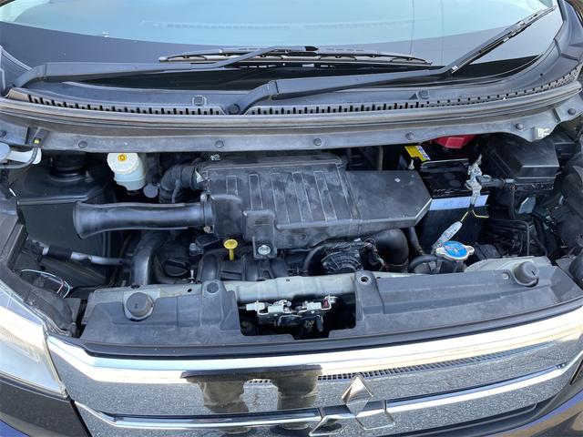 ｅＫカスタム Ｔ　ターボ　ＥＴＣ　ドラレコ前後　バックカメラ（ミラー）　ナビ　ＤＶＤ　Ｂｌｕｅｔｏｏｔｈオーディオ　　ＣＶＴオイル　ストレーナ交換（18枚目）