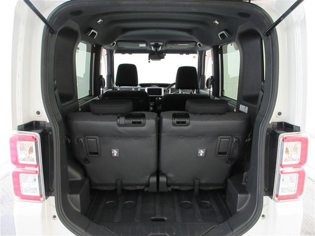 ラゲージスペースもしっかり確保。買い物の荷物もばっちり積み込むことができて便利です。