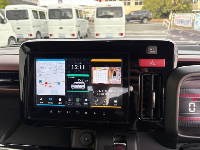スペーシアカスタム カスタム　ＨＹＢＲＩＤ　ＸＳ　バックカメラ　オートライト　Ｂｌｕｅｔｏｏｔｈ　スライドドア　純正ナビ　プッシュスタート　シートヒーター　オートエアコン　スズキセーフティーサポート　衝突被害軽減システム　アイドリングストップ（5枚目）