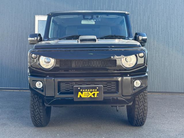 ジムニー XC グレッディマフラー シートカバー ナビ バックモニター ロッソモデロ トーヨータイヤオープンカントリー(2枚目)