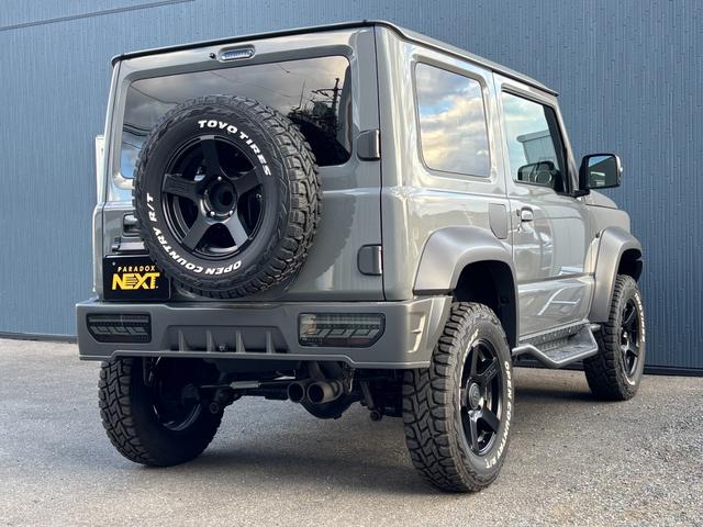 ジムニーシエラ JC リフトアップ マフラー アルミホイール 社外テールレンズ サイドステップ オープンカントリー ナビ バックモニター(4枚目)