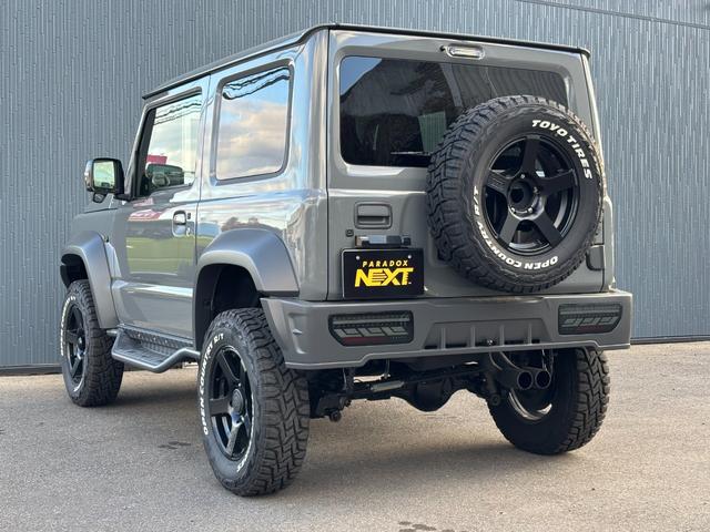 ジムニーシエラ JC リフトアップ マフラー アルミホイール 社外テールレンズ サイドステップ オープンカントリー ナビ バックモニター(5枚目)