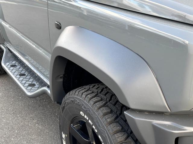 ジムニーシエラ JC リフトアップ マフラー アルミホイール 社外テールレンズ サイドステップ オープンカントリー ナビ バックモニター(10枚目)