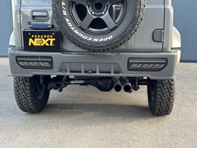 ジムニーシエラ JC リフトアップ マフラー アルミホイール 社外テールレンズ サイドステップ オープンカントリー ナビ バックモニター(16枚目)