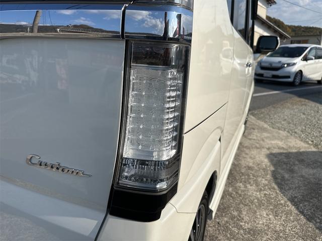 Ｎ－ＢＯＸカスタム Ｇ・ターボパッケージ　ＥＴＣ　バックカメラ　両側電動スライドドア　ナビ　ＴＶ　オートクルーズコントロール　オートライト　ＨＩＤ　スマートキー　電動格納ミラー　ベンチシート　ＣＶＴ　盗難防止システム　ＡＢＳ　ＥＳＣ　ＣＤ（34枚目）