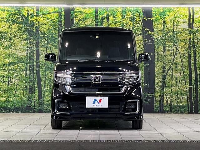 Ｎ－ＢＯＸカスタム Ｌターボ　両側電動スライドドア　純正８型ナビ　バックカメラ　衝突軽減装置　レーダークルーズ　禁煙車　ハーフレザーシート　コーナーセンサー　スマートキー　ＬＥＤヘッドライト　ＥＴＣ　オートマチックハイビーム（14枚目）